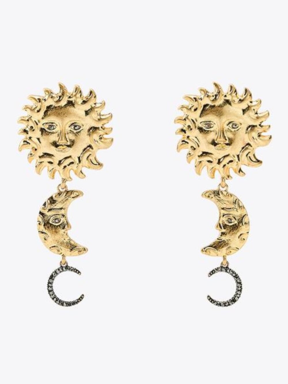 ZARA SUN & MOON EARRINGS